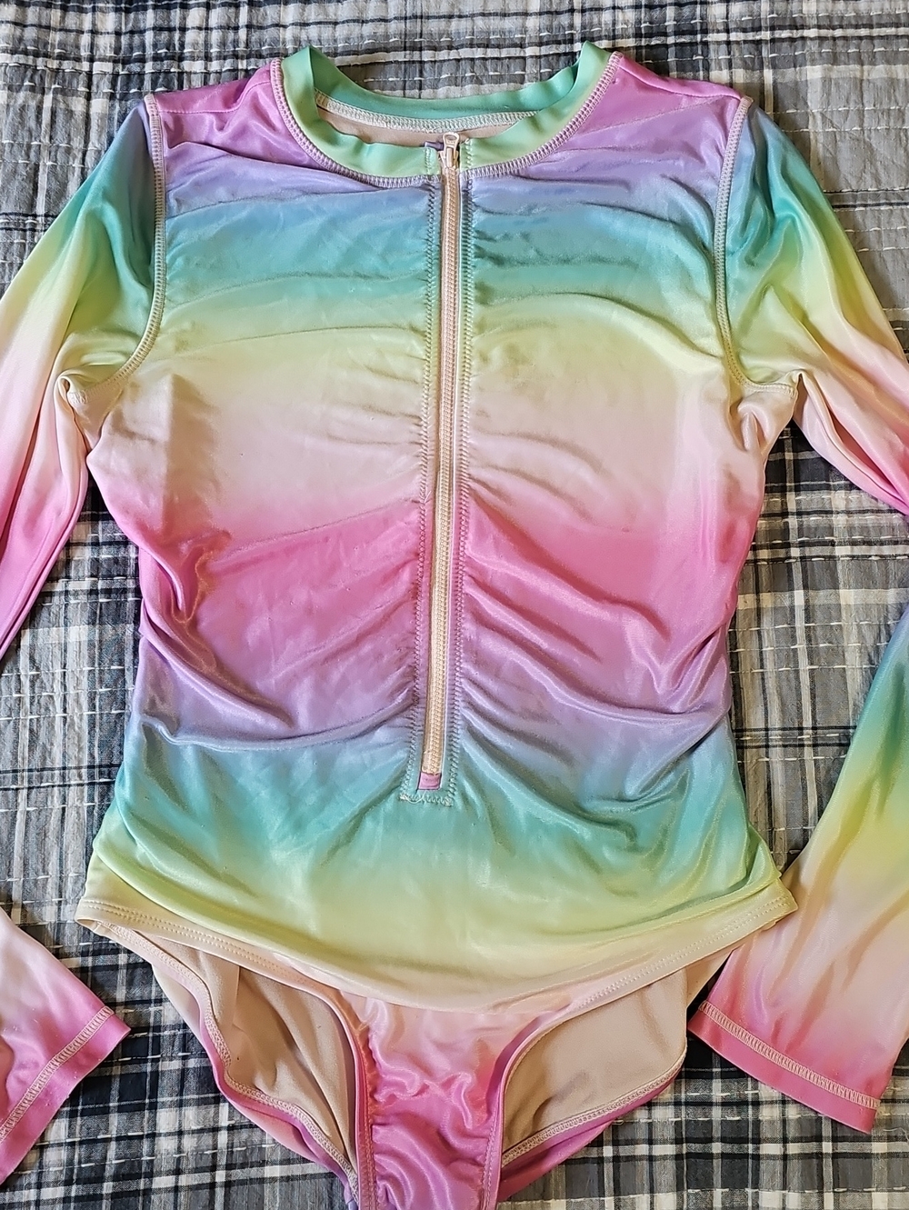 Tea Collection One Piece Long Sleeve Swimsuit